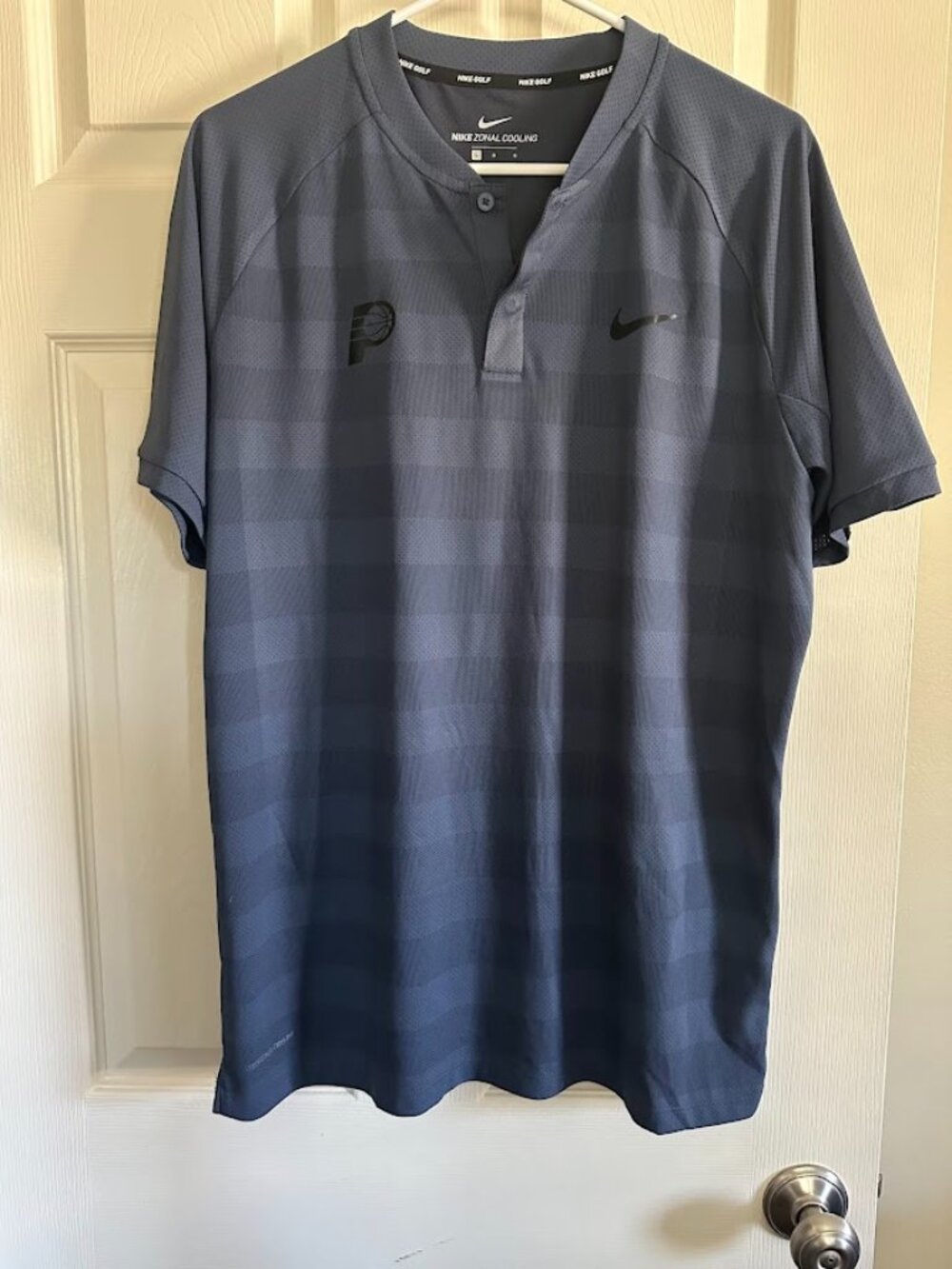 Nike Golf Pacers Large Collarless Shirt